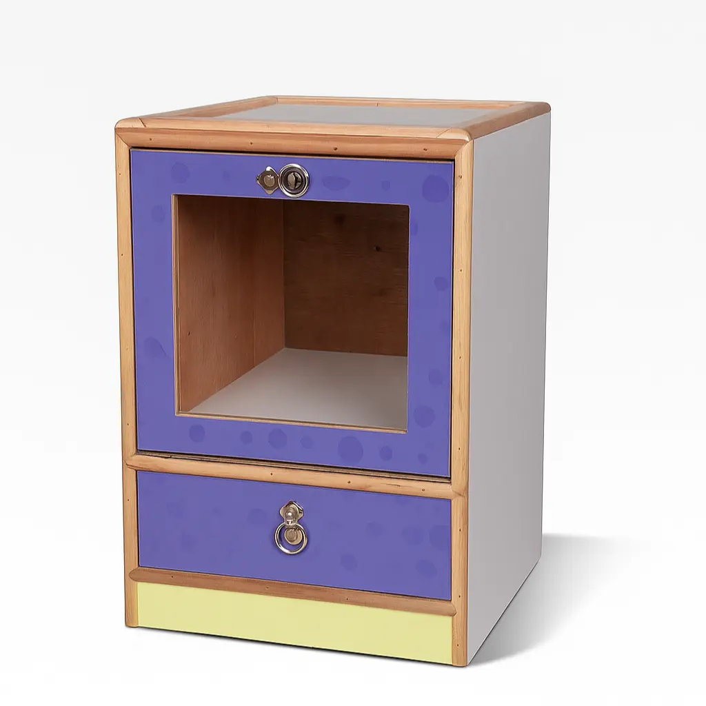 2 Drawer Jewellery Weighing Scale Table — image 1