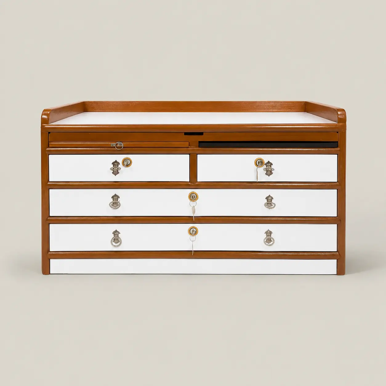 4 Drawer with Top Plate + Plate Drawer — image 1