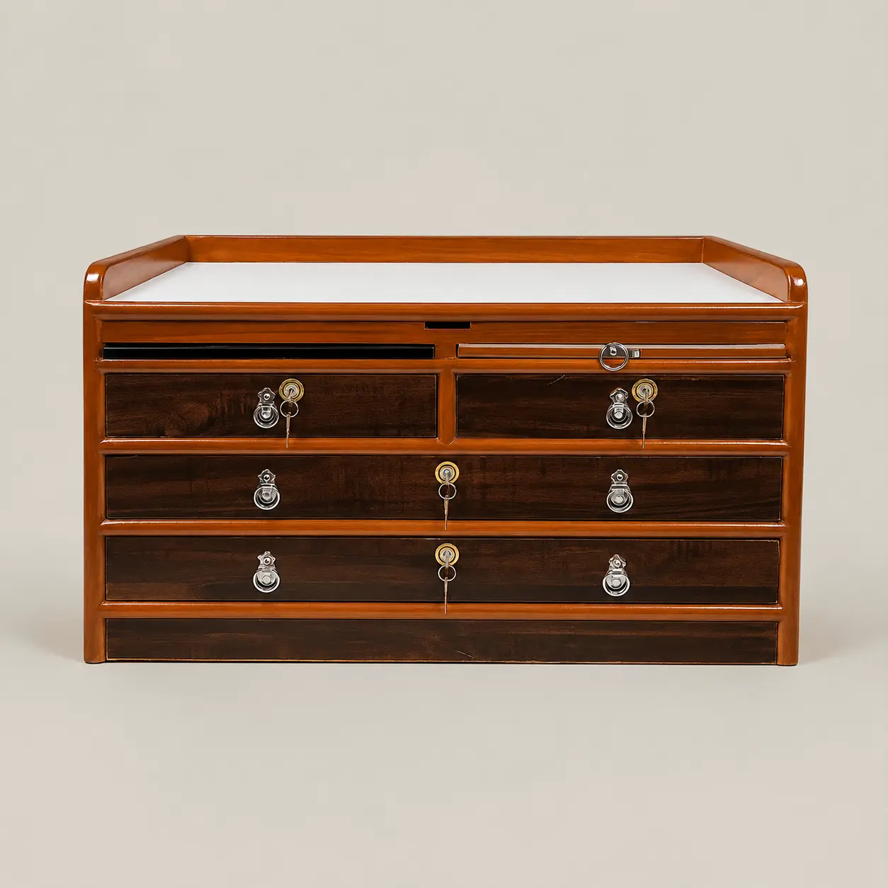 4 Drawer with Top Plate + Plate Drawer — image 2