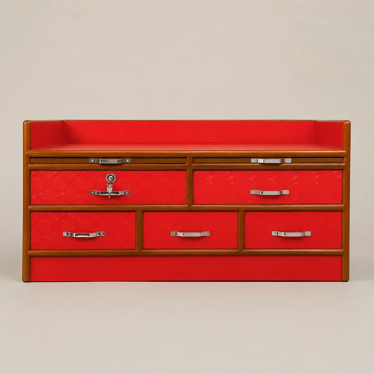 4 Drawer with 2 Top Plates — image 2
