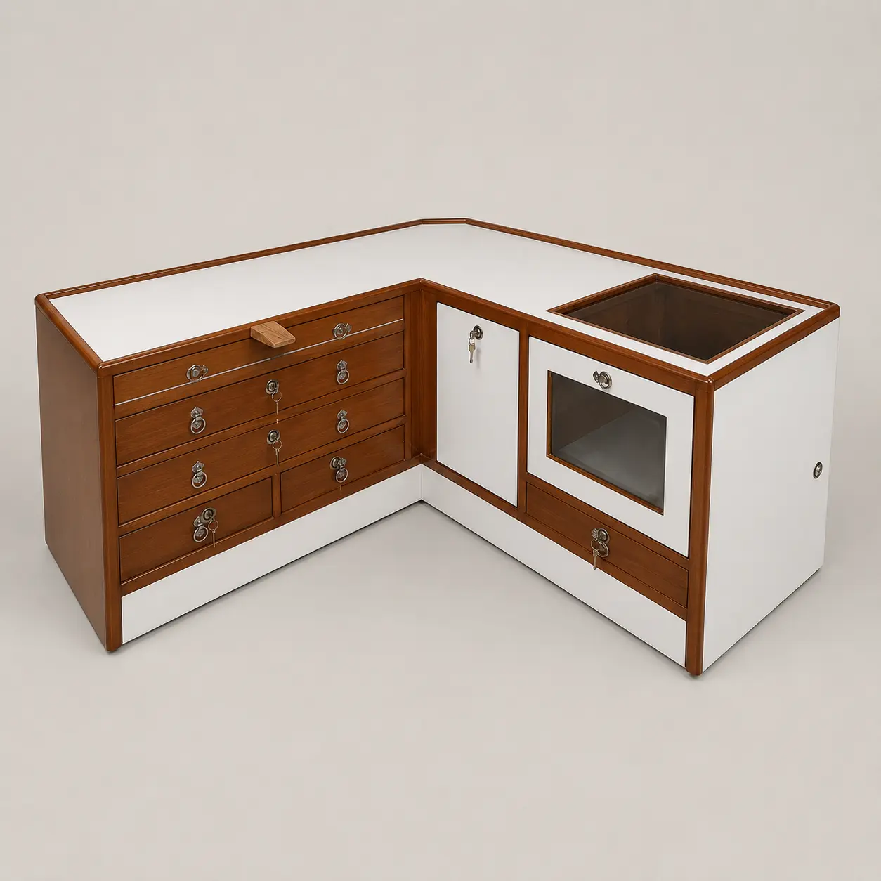7 Drawer with Top Plate Drawer — image 1