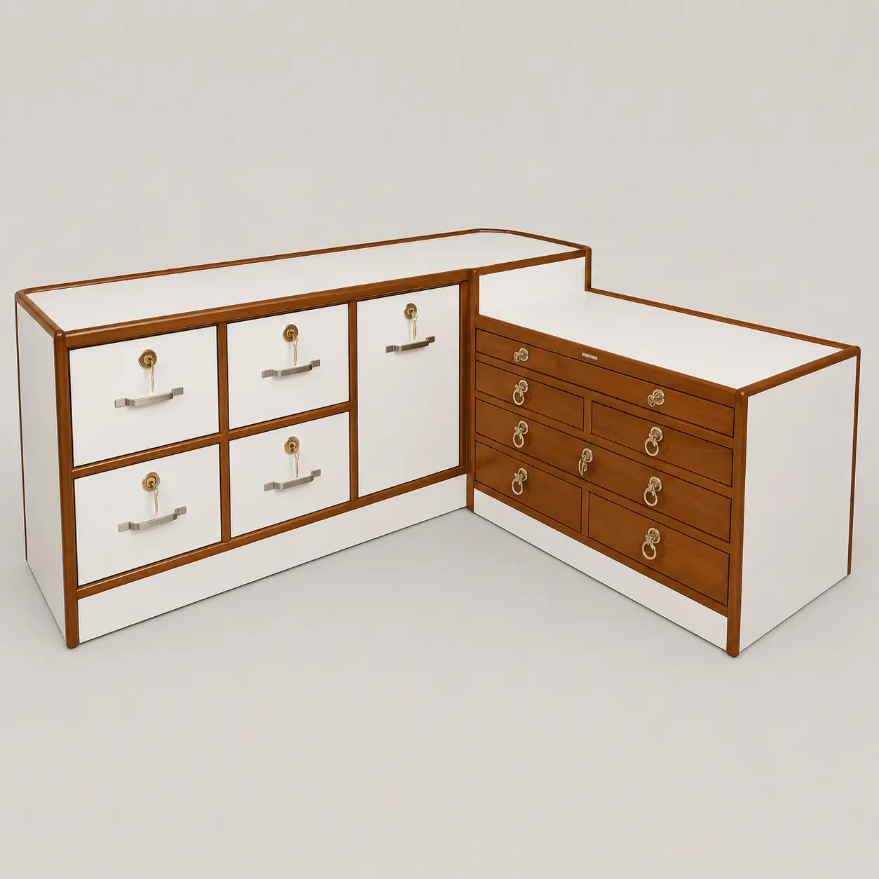 10 Drawer with Top Plate Drawer — image 1