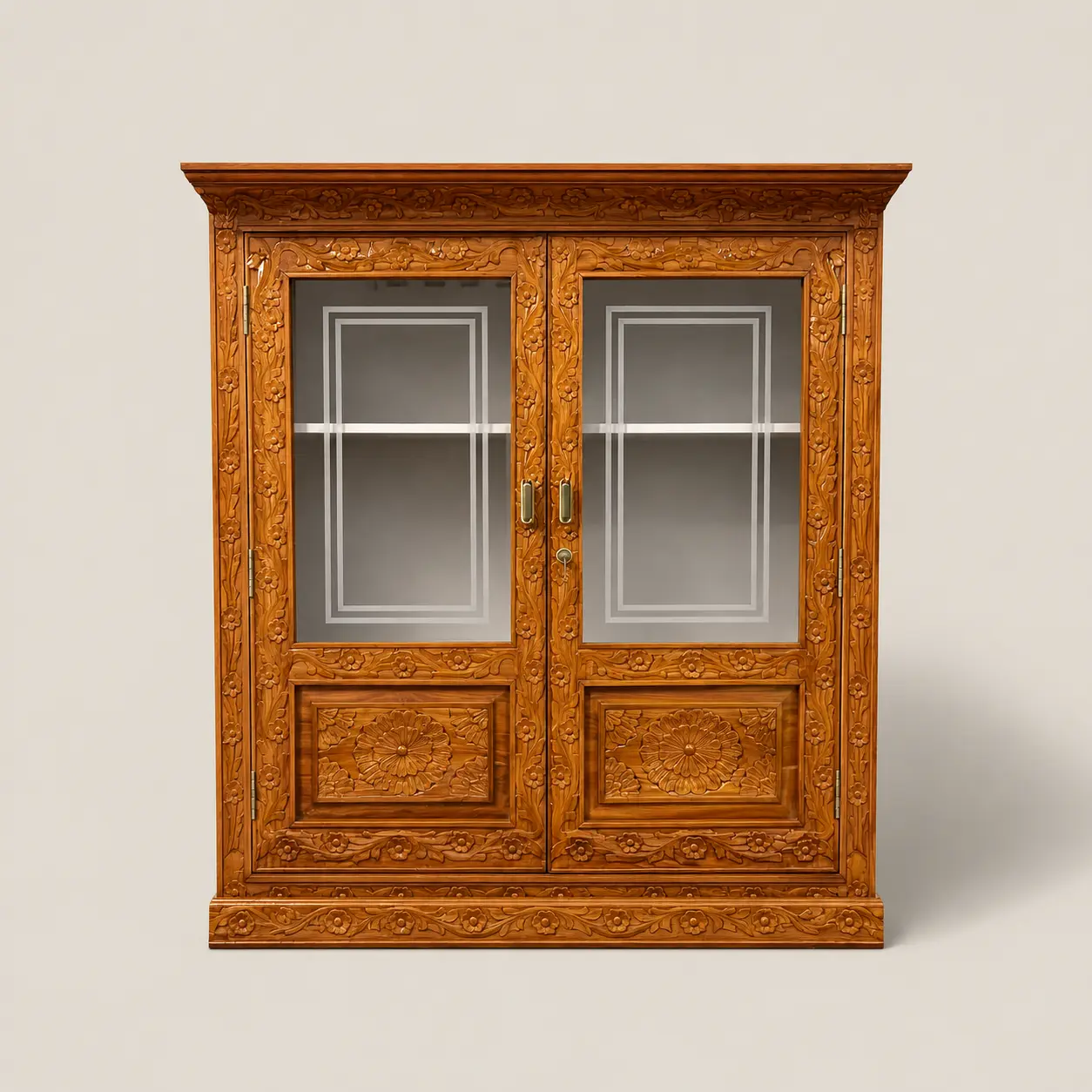 Wooden Almirah — image 1