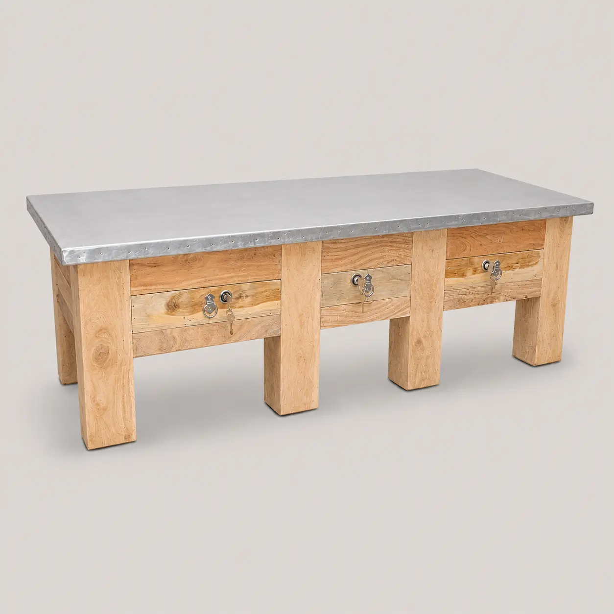 3 Drawer Table — image 1