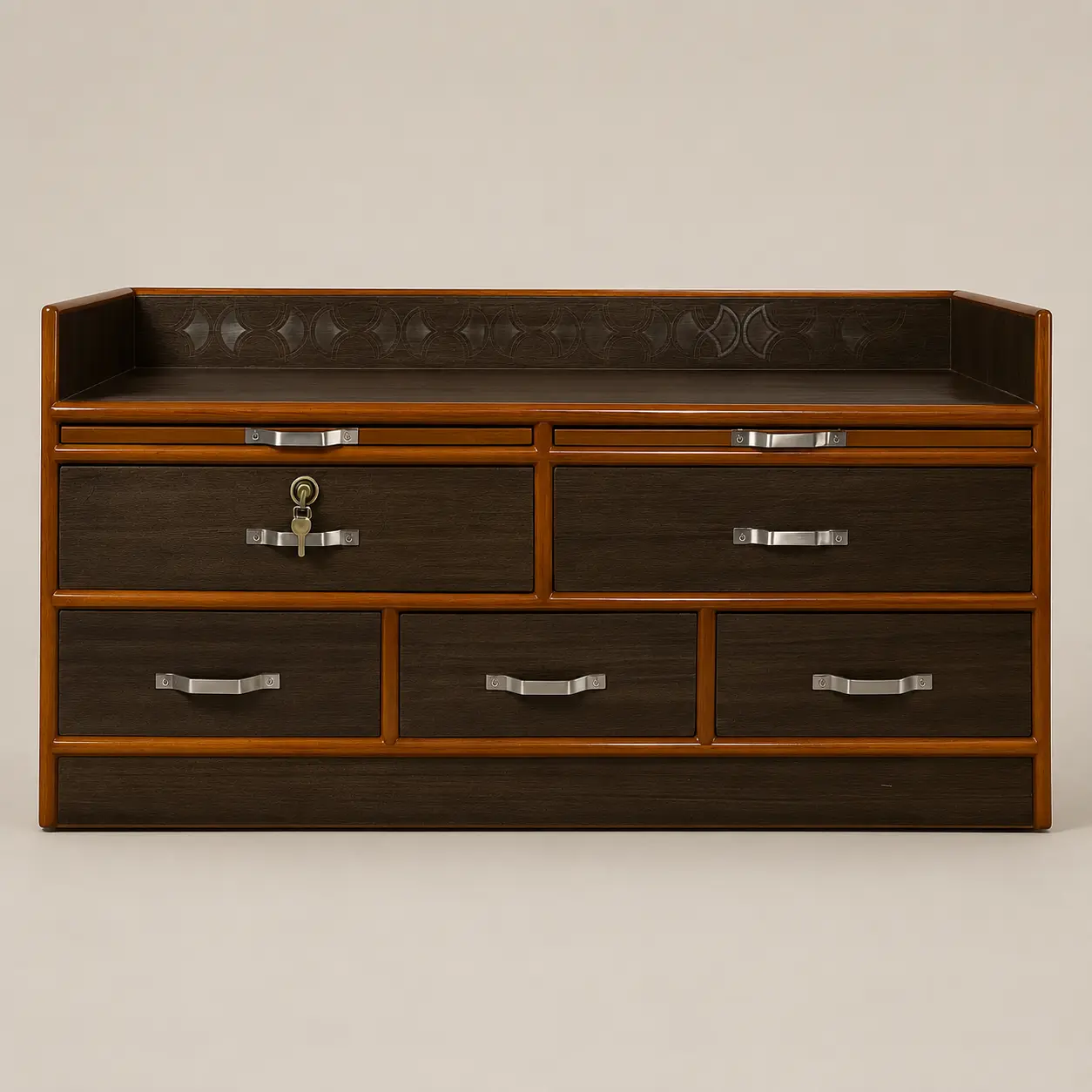 4 Drawer with 2 Top Plates — image 1